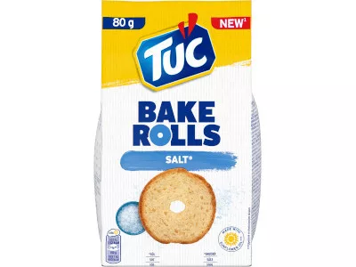 Bake Rolls Tuc 80g Natur- Sós