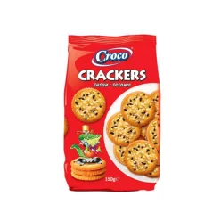 Croco kréker 150g Szezámmagos