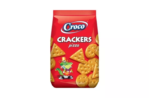 Croco kréker 100g Pizzás