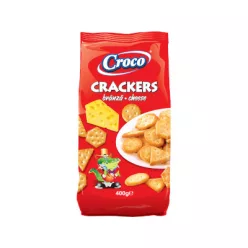Croco kréker 400g Sajtos