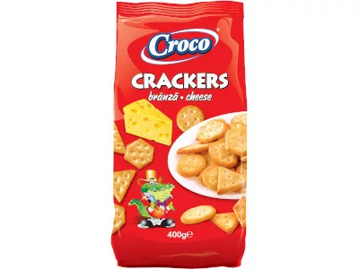 Croco kréker 400g Sajtos