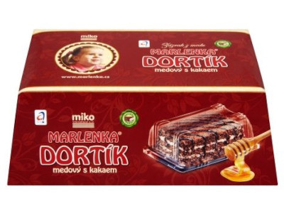 Marlenka 100g mini torta mézes - Kakaós