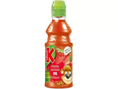 Kubu 0,3l Eper -Répa-Alma-Banán-Őszibarack DRS