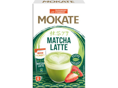 Mokate Matcha Latte 6*14g Eper