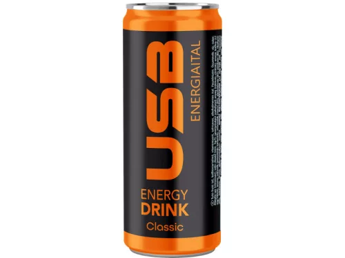 USB energiaital 0,25l Classic DRS