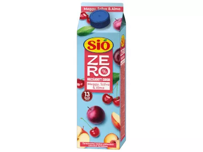 Sió 1l Zero 20% Meggy-szilva-alma