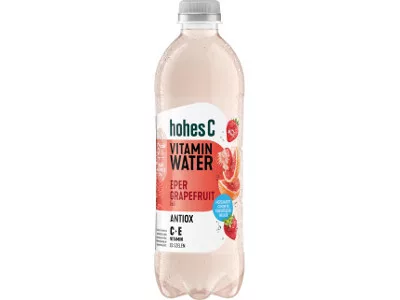 Hohes C 0,5l vitamin víz Antiox Eper-Grapefruit DRS