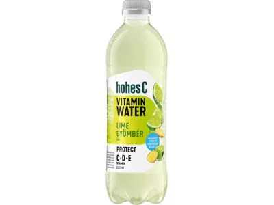 Hohes C 0,5l vitamin víz Antiox Protect Lime-Gyömbér DRS