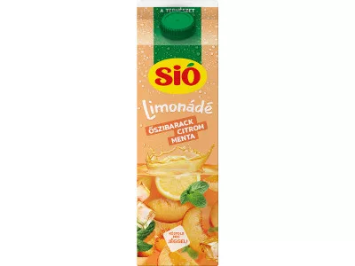 Sió 1l Limonádé Őszibarack-Citrom-Menta 6%