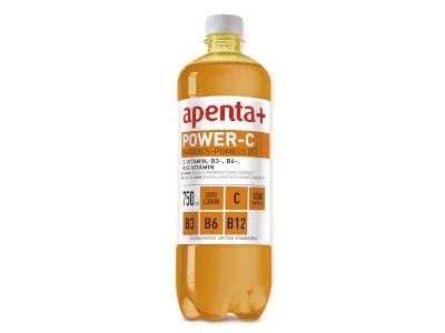 Apenta+ 0,75l Power C Narancs-Pomelo DRS