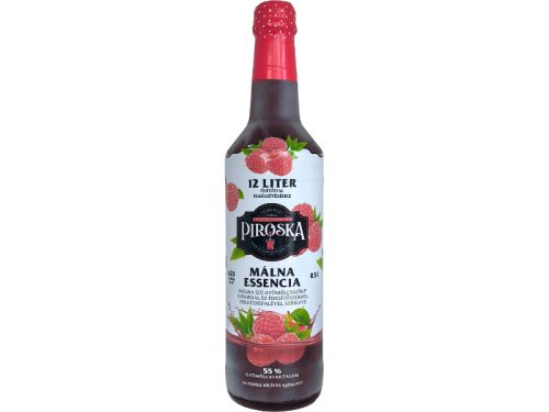 Piroska szörp Essencia 0,5l 55% Málna DRS
