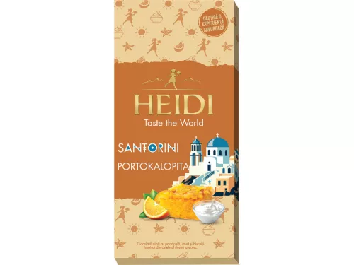 Heidi 80g Santorini Portokalopita  tejcsokoládé