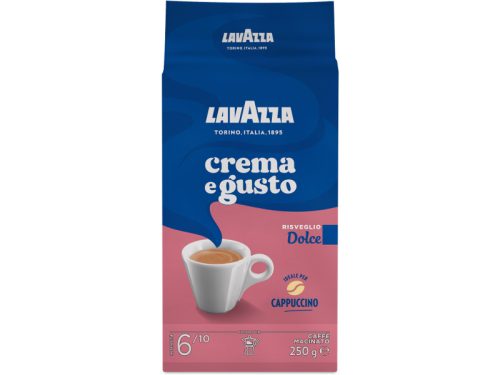 Lavazza 250g Crema e Gusto Dolce őrölt kávé