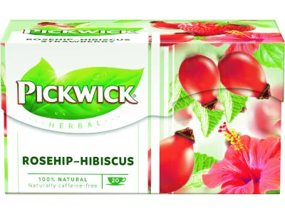 Pickwick gyógytea Csipkebogyó - Hibiscus 20*2,5g