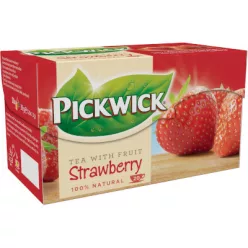 Pickwick fekete tea Eper 20*1,5g