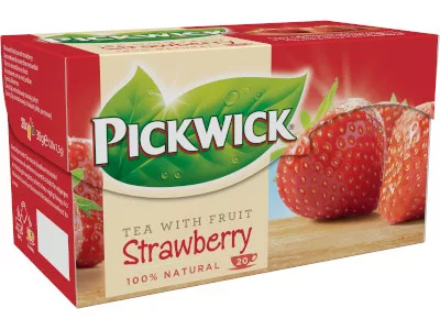 Pickwick fekete tea Eper 20*1,5g