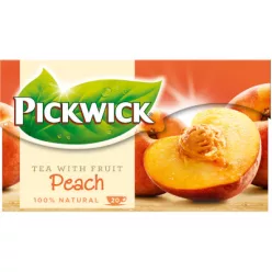 Pickwick fekete tea Őszibarack 20*1,5g