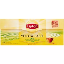 Lipton 25*2g Yellow Label fekete tea