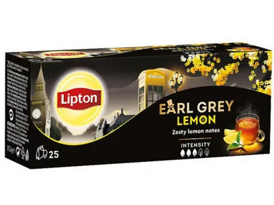 Lipton 25*2g Earl Grey Lemon fekete tea