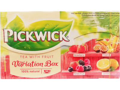 Pickwick fekete tea Variációk Piros 20*1,5g