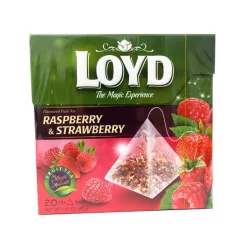 Loyd piramis tea 20*2g Eper-málna
