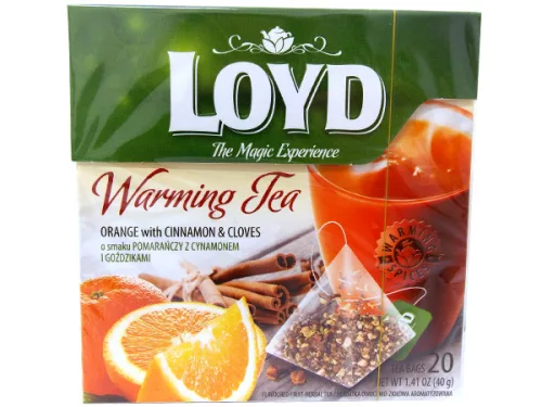 Loyd Hot tea 20*2g Narancs-fahéj