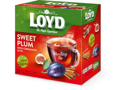 Loyd Hot tea 20*2g Szilva-füge-fahéj