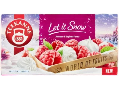 TEEKANNE W. Habcsók-Málna 20db 45g Let it Snow