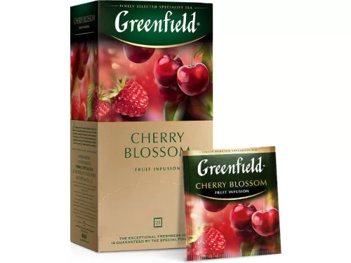Greenfield Fruit tea 25*-2g Cherry Blossom
