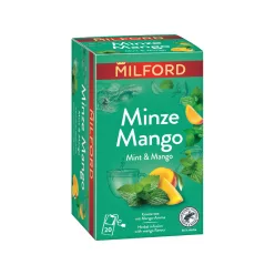 Milford gyümölcstea 20*1,75g Borsmenta-Mangó