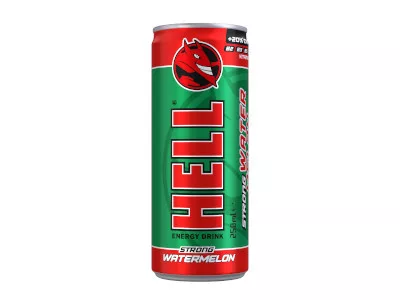 Hell 250ml Strong Watermelon DRS