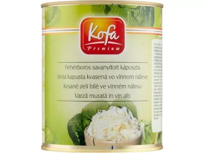 Kofa Fehérboros Savanyított káposzta 850ml