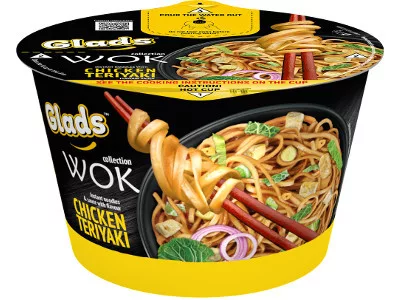 Glads instant tésztaétel Teriyaki-csirke szósszal 95g