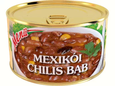 Menü 400g Mexikói chilisbab