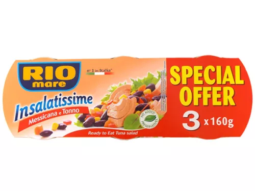 Rio Mare Insalatissime 3x160g Mexikói