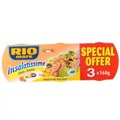 Rio Mare Insalatissime 3x160g Kukoricás