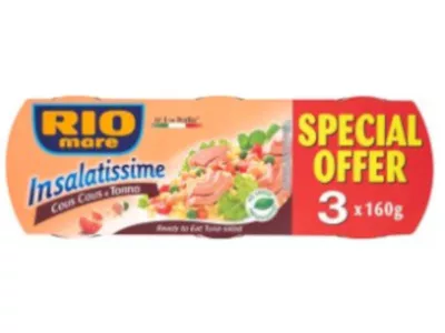 Rio Mare Insalatissime 3x160g Kuszkuszos