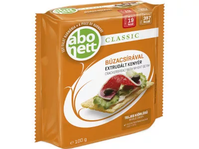 Abonett extrudált kenyér 100g Búzacsírás