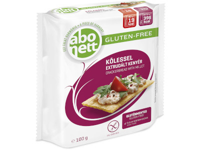 Abonett extrudált kenyér 100g Köleses-gluténmentes
