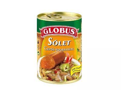 Globus 400g Sólet Csípős kolbásszal