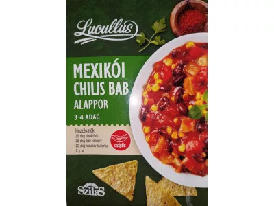 Lucullus alappor Mexikói Chilis bab 45g XXX