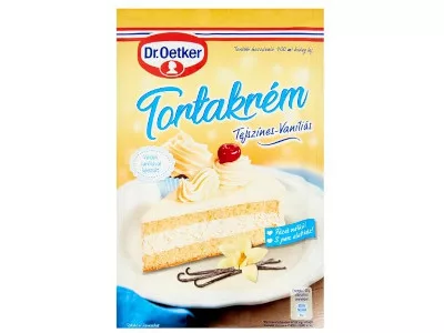 Dr.Oetker tortakrém alappor 130g Tejszínes-vaníliás