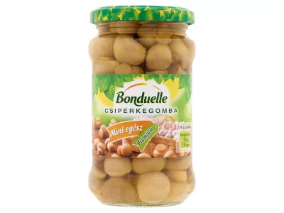 Bonduelle Gombafejek 280g Mini egész üvegben