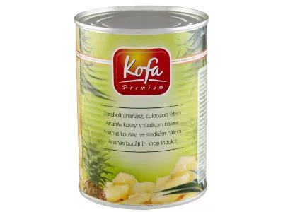 Kofa Ananász darabok 580ml