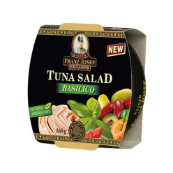 FJK tonhalsaláta Bazsalikomos 160g