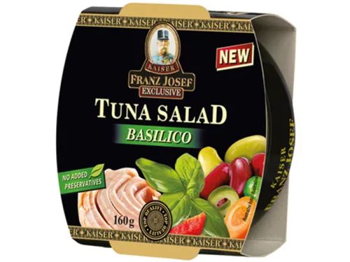 FJK tonhalsaláta Bazsalikomos 160g