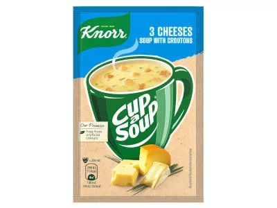 Knorr instant 3 sajtos krémleves 17g XXX