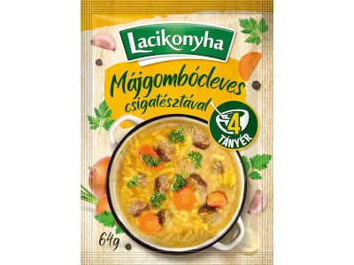 Lacikonyha leves Májgombócleves csigatésztával 64g