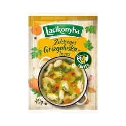 Lacikonyha leves Zöldséges grízgaluska 40g