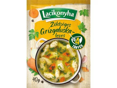 Lacikonyha leves Zöldséges grízgaluska 40g